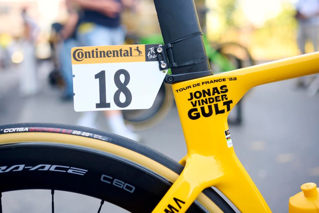 Vingegaard Cervelo S5 Tour de France Yellow Bike 2
