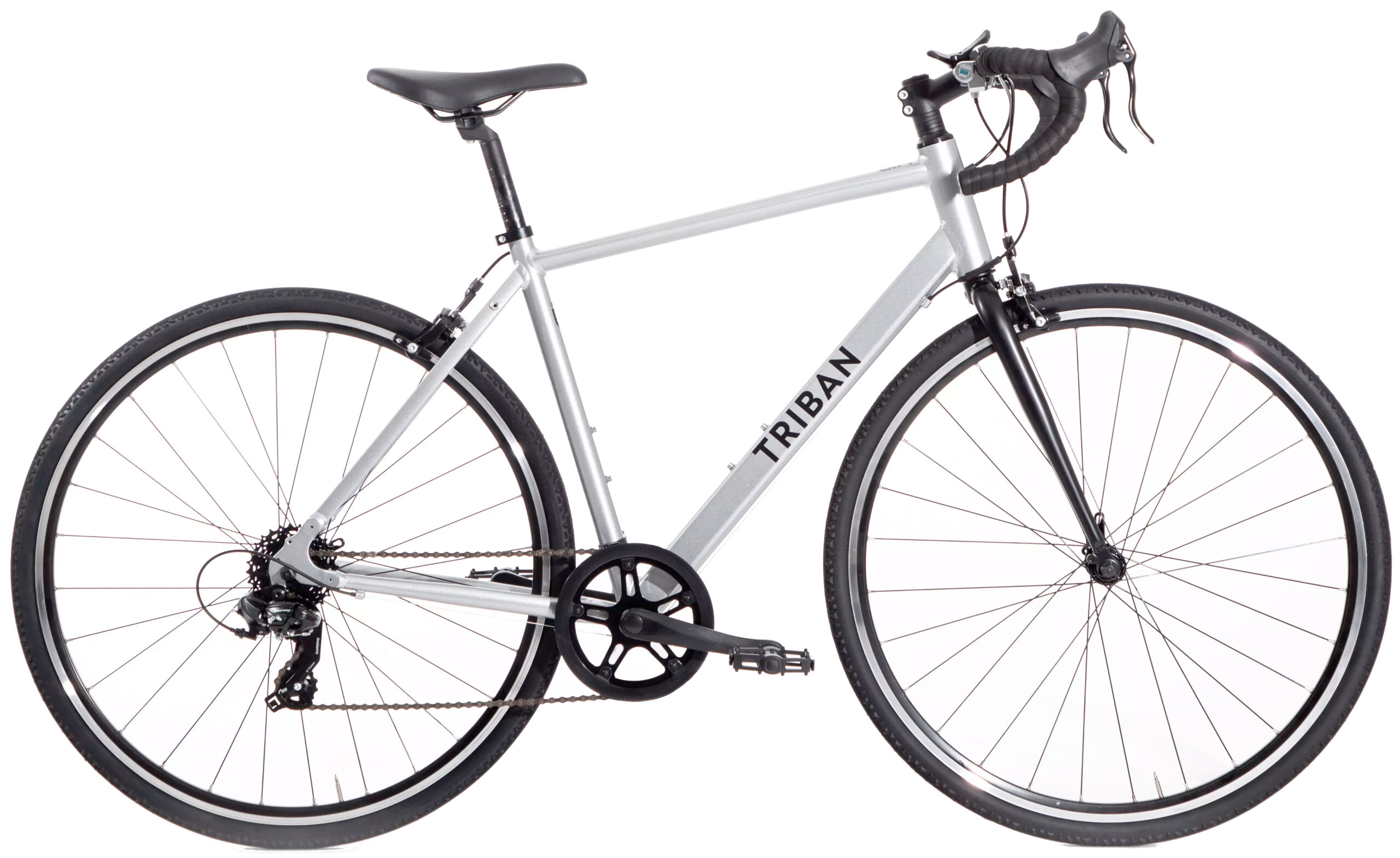 2020 Triban 100 side view on white