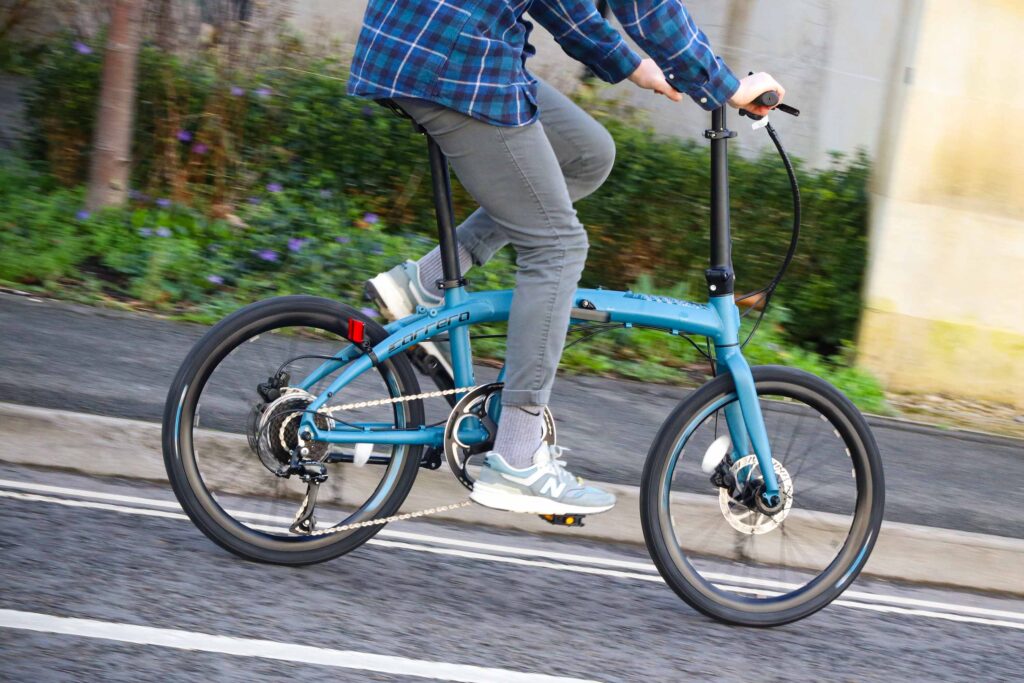 2022 Carrera Intercity Disc 9-Speed Folding Bike – riding 6.jpg
