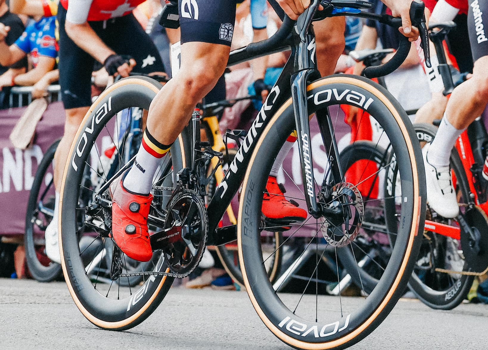 2023 Remco Evenepoel Specialized Tarmac SL8 Belgium Project black frame
