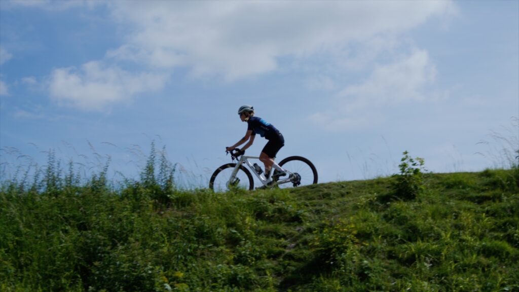 2023 Lauf seigla road.cc kit riding shot suvi gravel