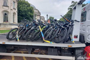 Seized e-bikes