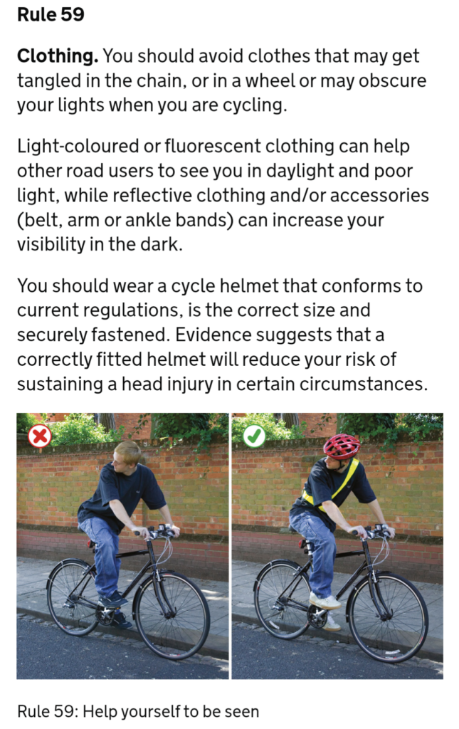 Highway Code Rule 59
