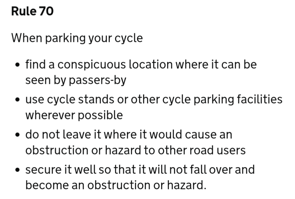 Highway Code Rule 70