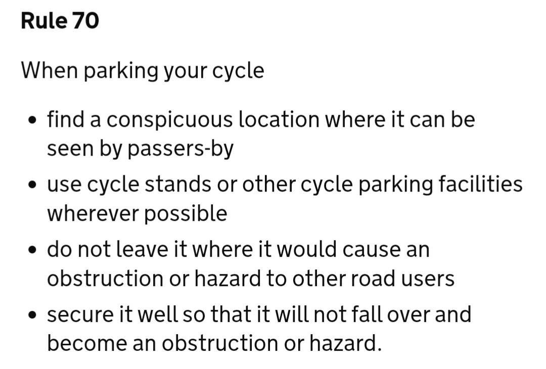 Highway Code Rule 70