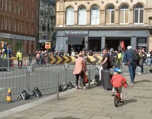 Three year old racing against Alaphilippe at road race world championships