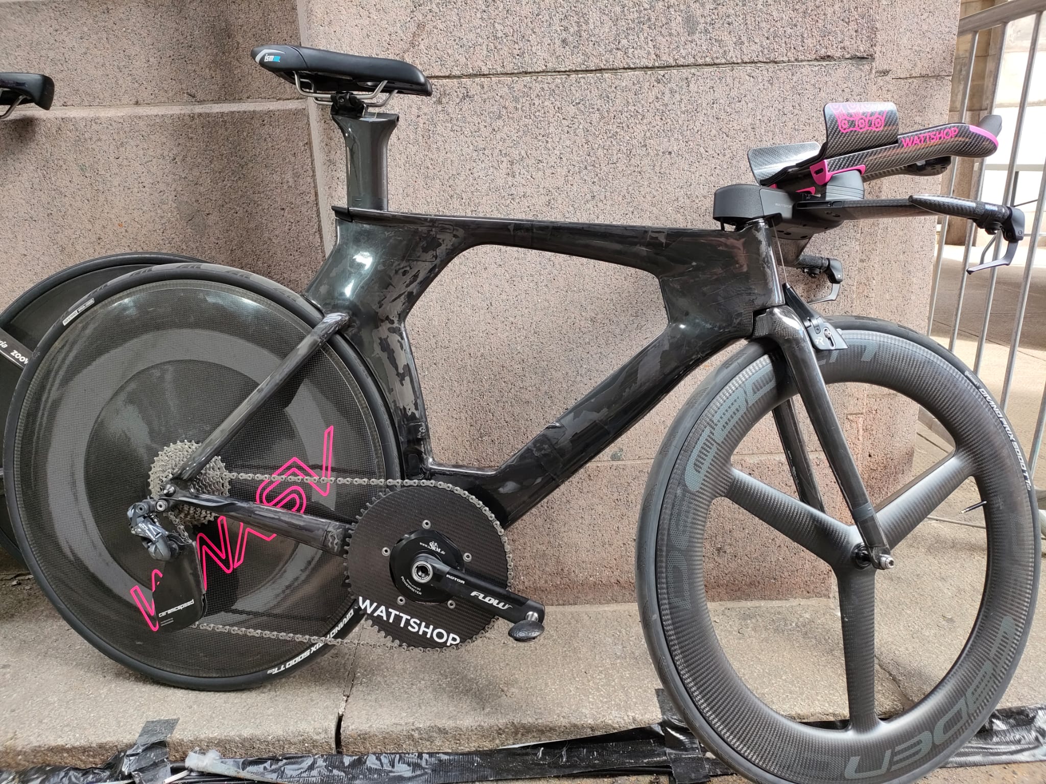 2023 Glasgow world champs Dan Bigham TT bike Cervelo P5-Three