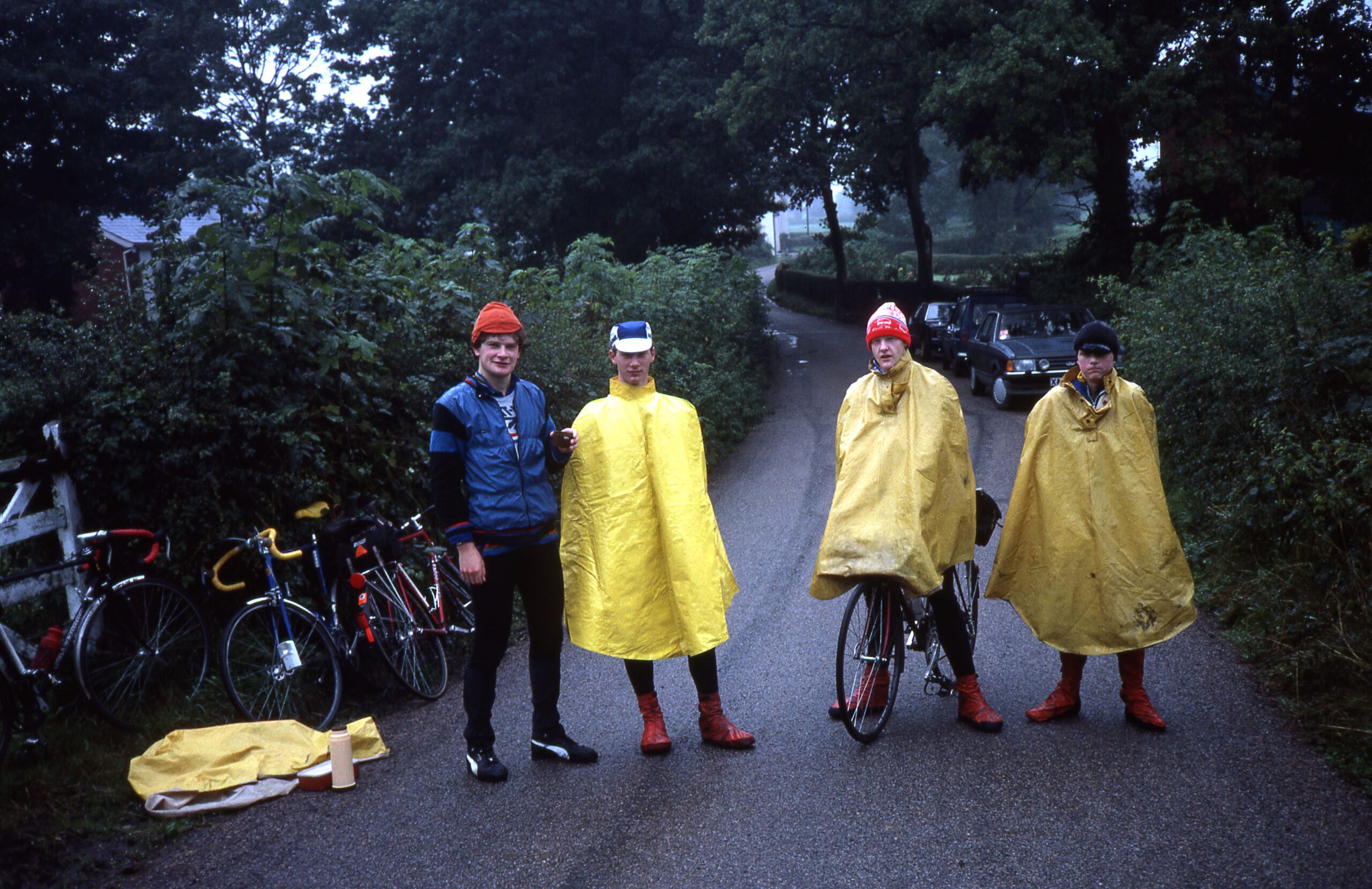 Cycle tourists, 1980s (credit: Hill Special)