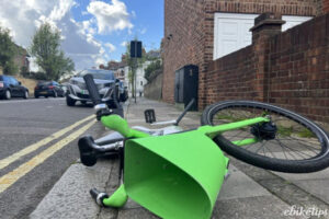 Lime e-bike