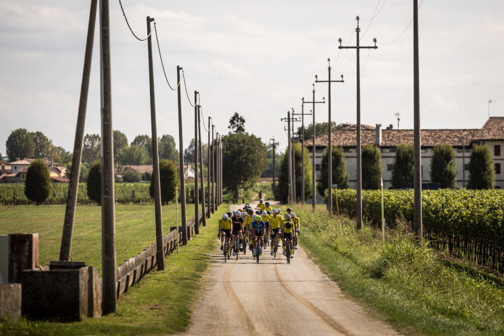 Pinarello X first ride Fausto Pinarello leading ride 2