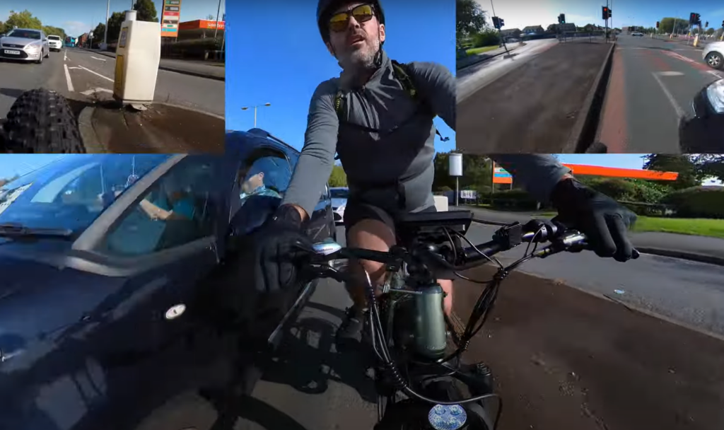 Ashley Neal slated for dangerous MGIF manoeuvre while testing e-bike