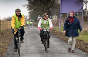 Cyclists and pedestrians in Doncaster (Doncaster Council)