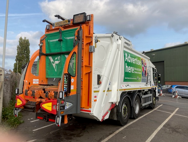 Exeter City Council bin lorry 2