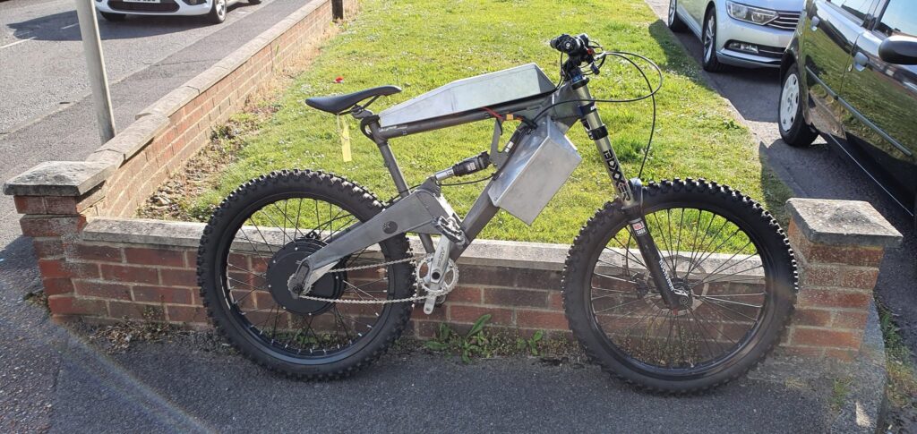 Mountain bike modified