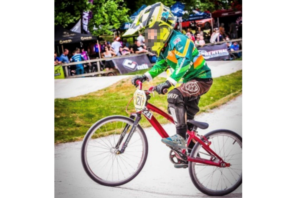 Stolen BMX bike