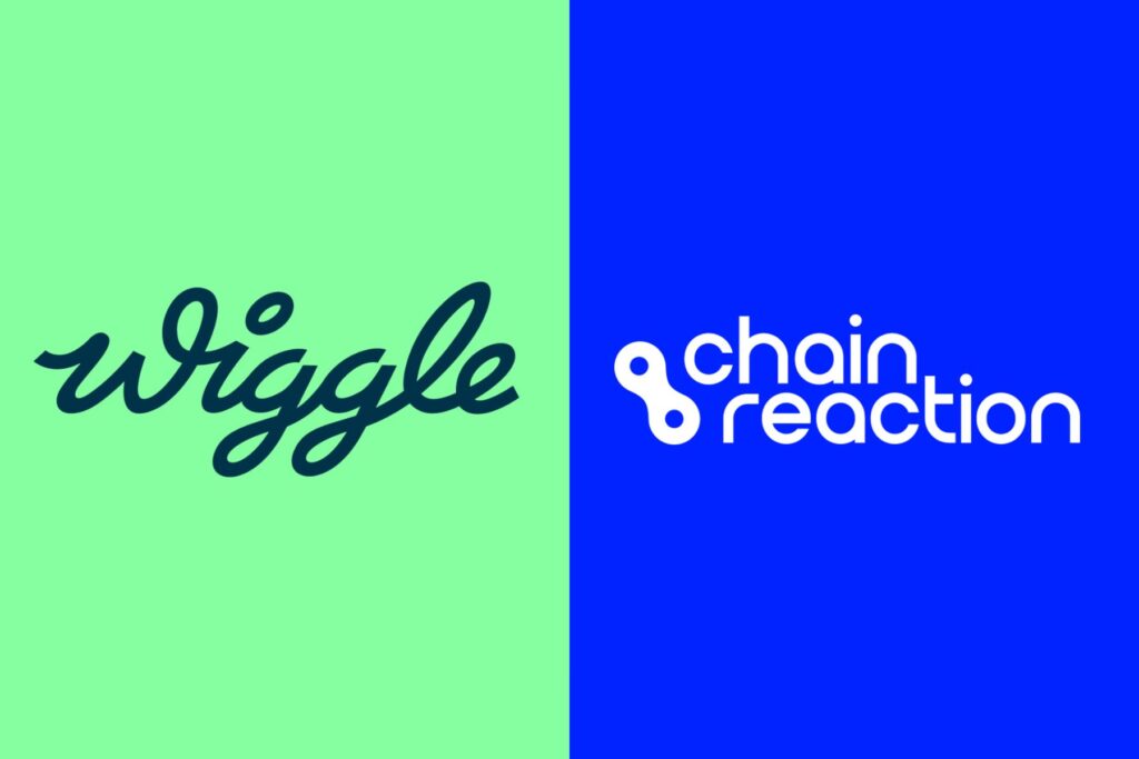 Wiggle and Chain Reaction logos