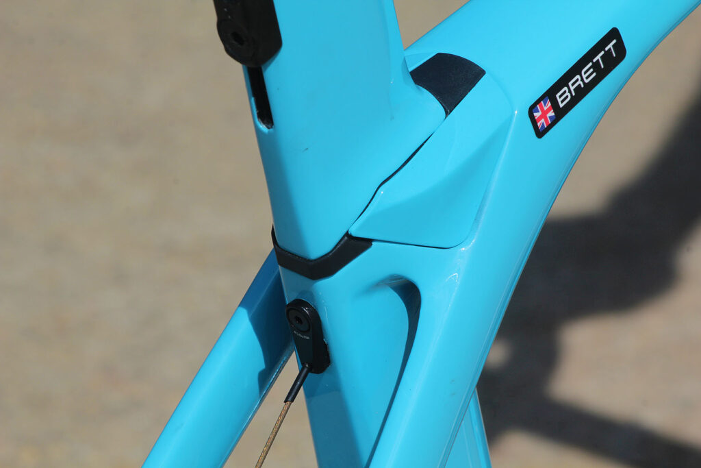 Trek Madone 9 series &ndash; seat tube junction from rear