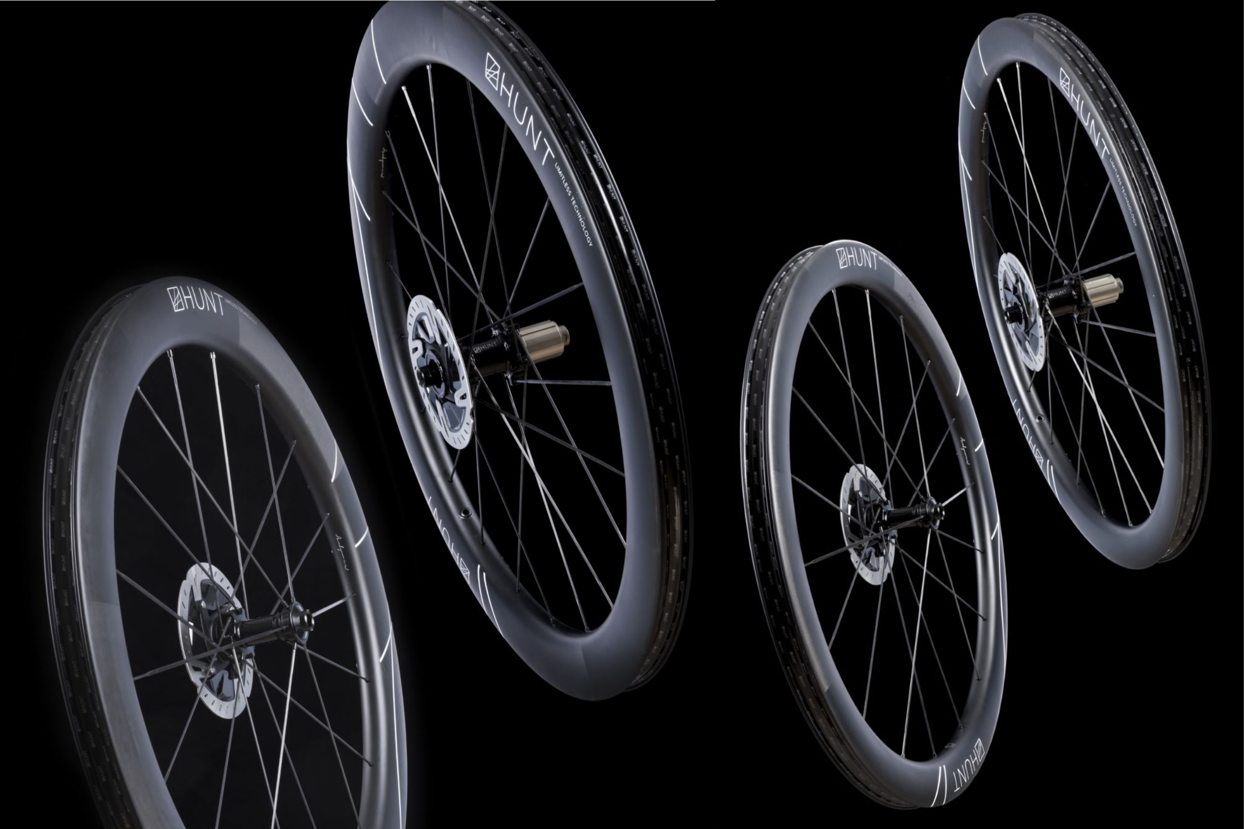 2022 Hunt 48 & 60 Limitless Carbon Spoke Disc hero