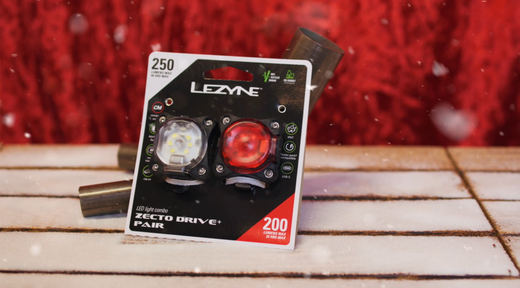 2023 Christmas video Lezyne light set