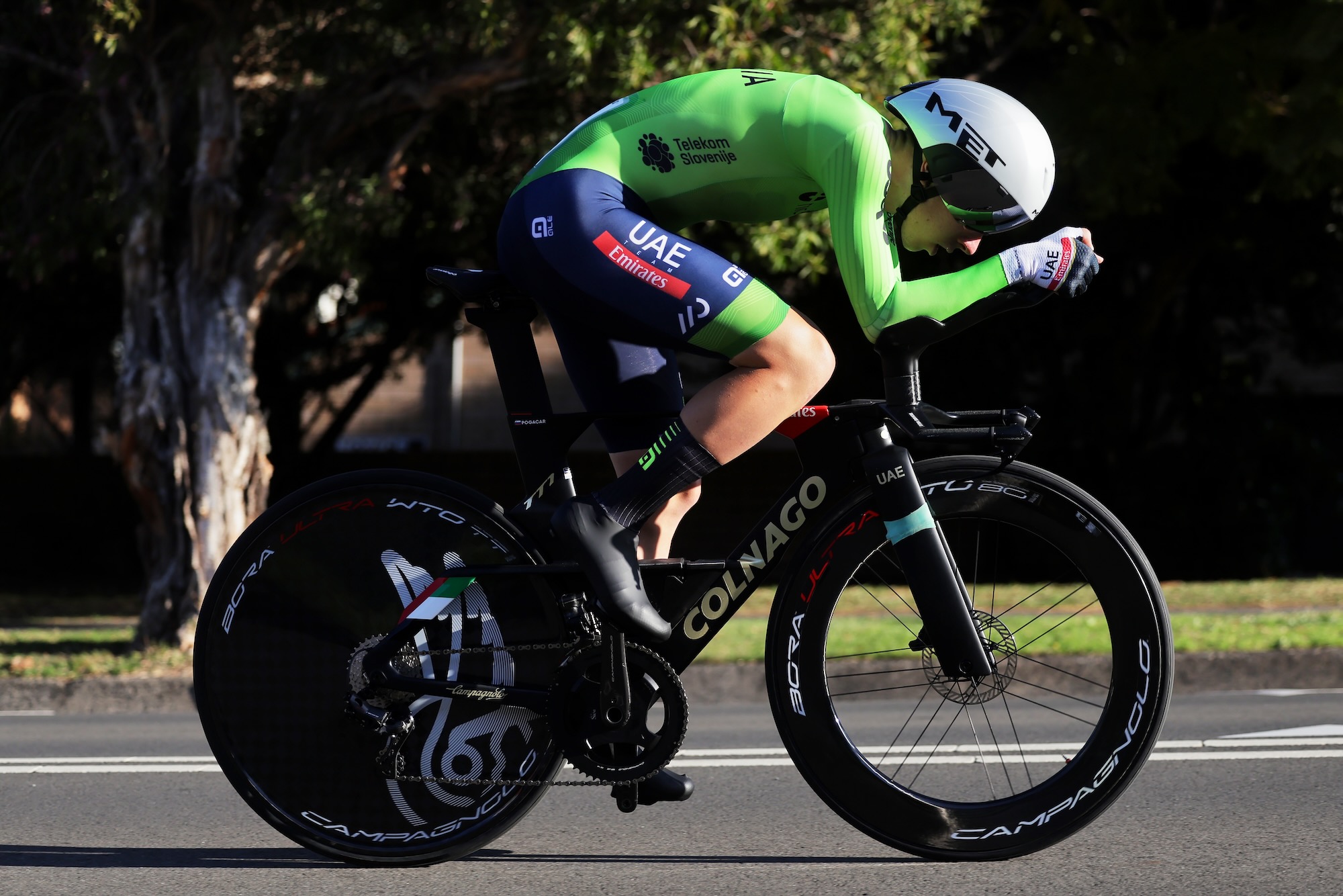 2022 UCI Road World Championships, Tadej Pogacar &copy; SWpix.com (t-a Photography Hub Ltd) &ndash; 1