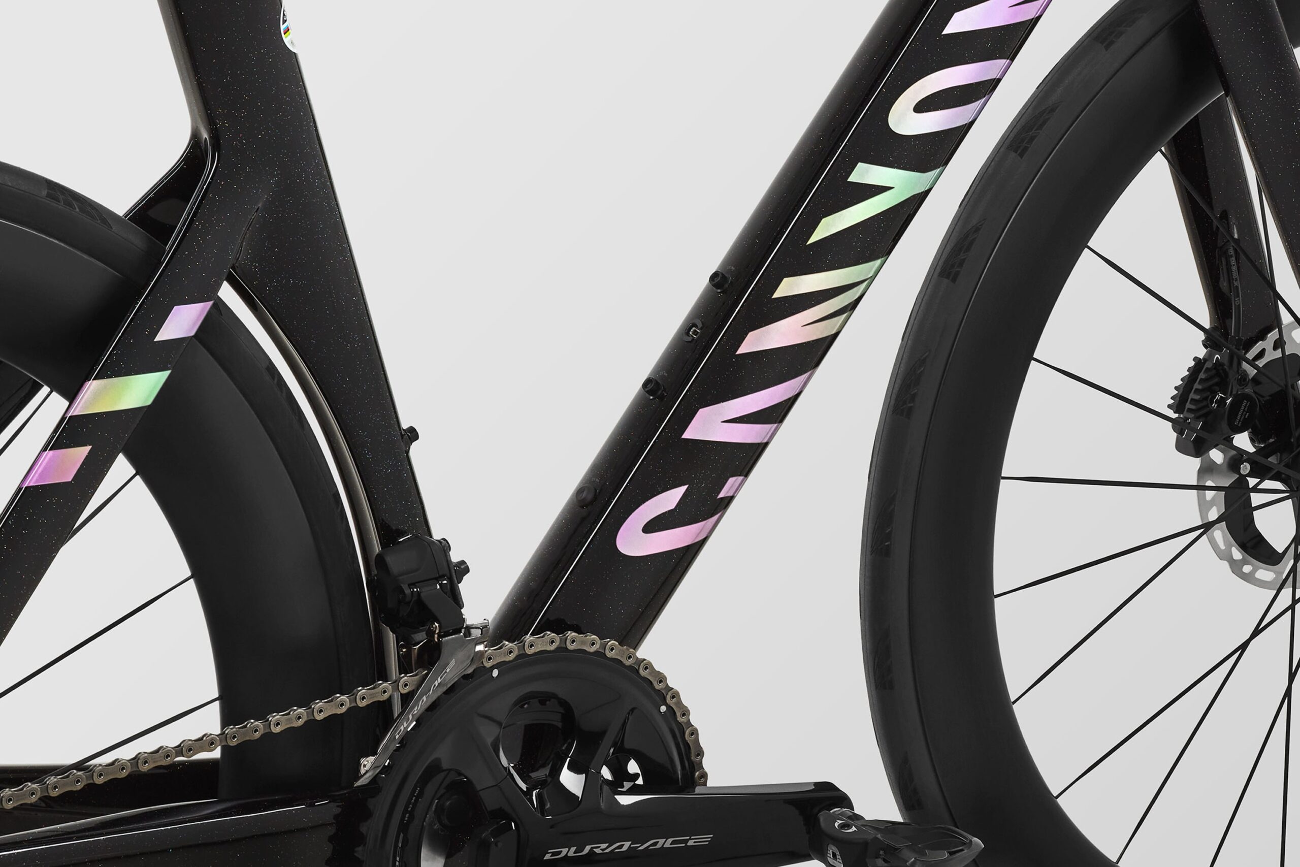 2023 Canyon Aeroad CFR Cosmos bike at bedtime5