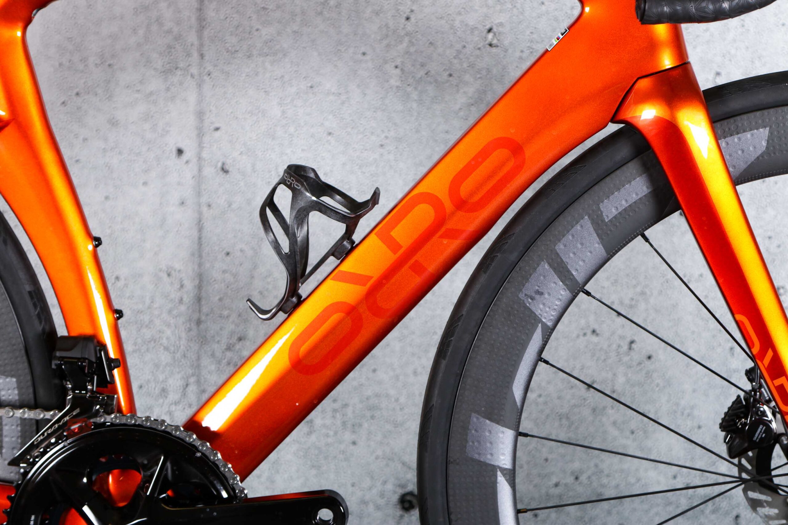 2023 Orro Signature Venturi STC Dura Ace Di2 Zipp Bike – down tube
