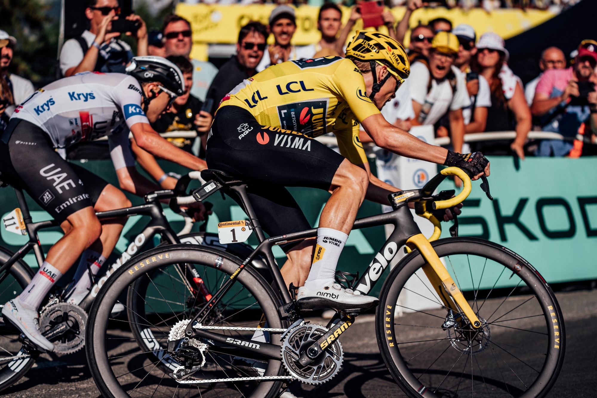 2023 Tour de France Vingegaard Cervelo R5 Zac Williams-SWpix.com &ndash; 1