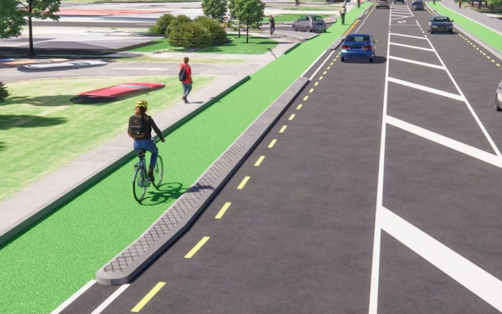 Cycle route