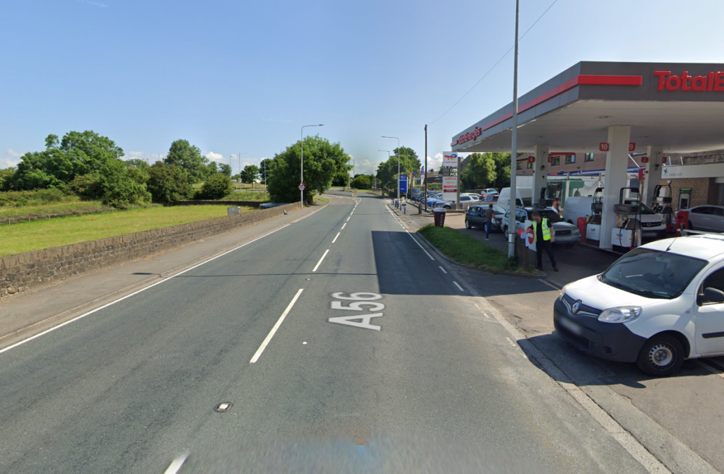 A56, near Foulridge, Pendle