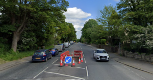 A619 Chatsworth Road outside Chesterfield