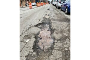 Pothole in Chicago