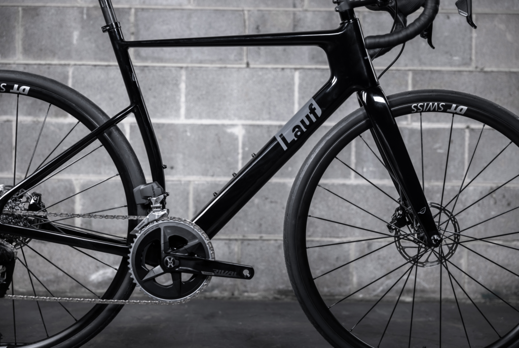 2024 Lauf Uthald road bike obsidian black