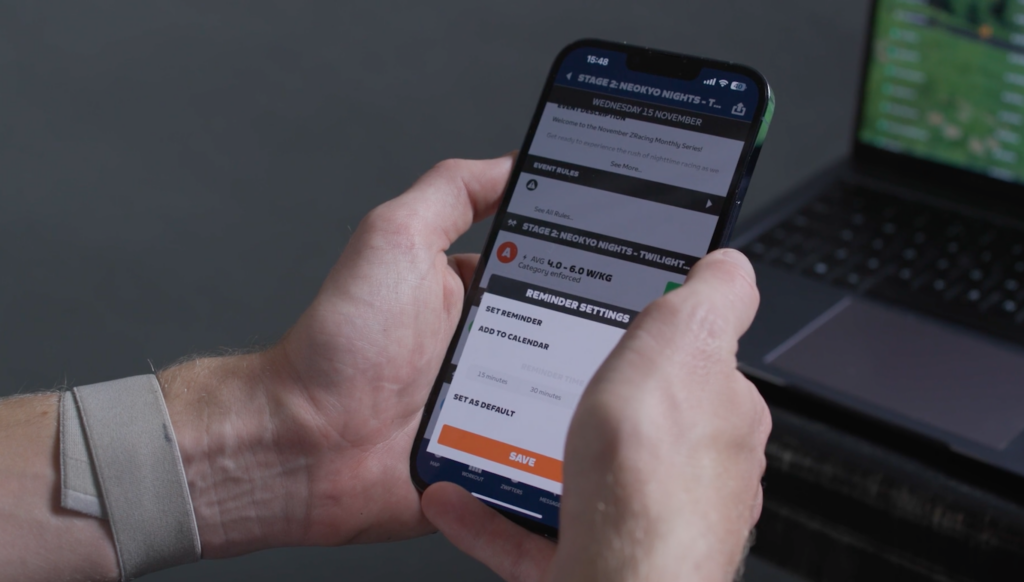 2023 Zwift winter training video companion app