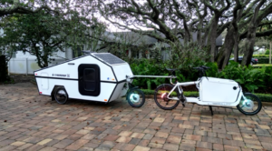 Tesla cybertruck-inspired e-cargo bike