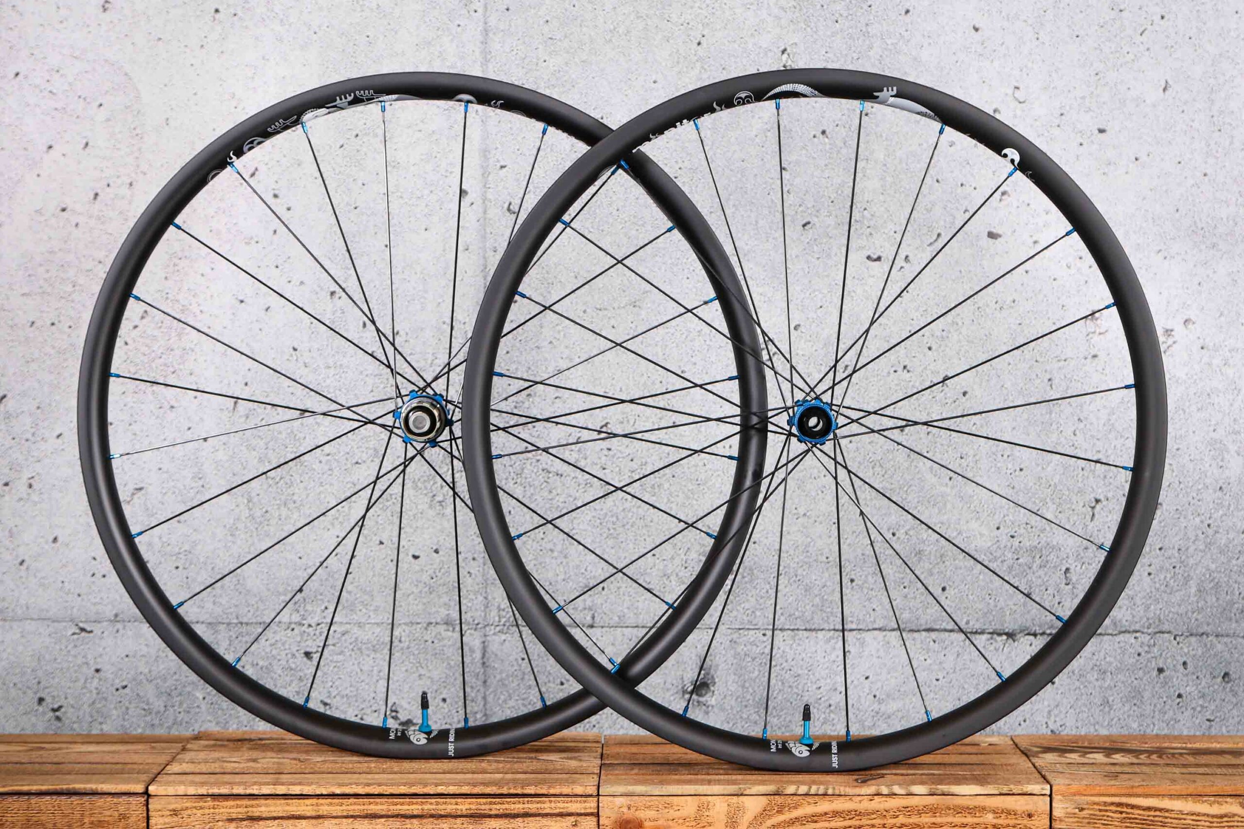 2023 Just Riding Along Monitor Carbon wheels - centre-lock straight-pull wheels