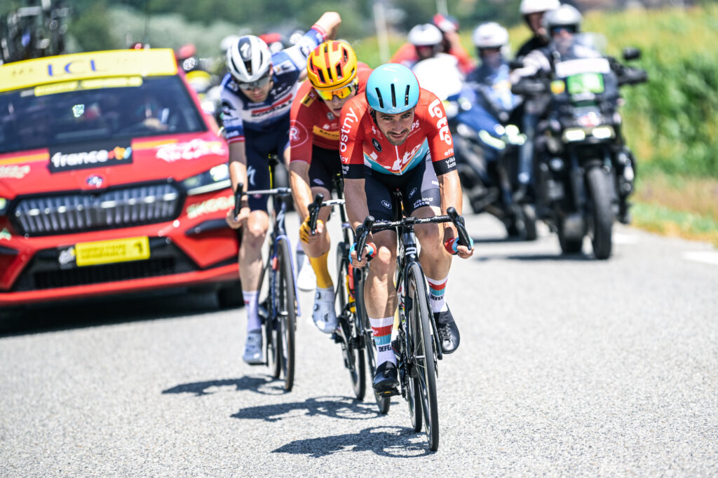 Victor Campenaerts, stage 18, 2023 Tour de France (A.S.O./Charly Lopez)