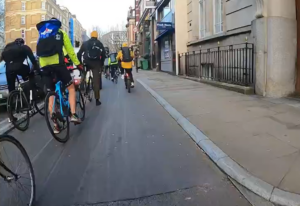 Cycleway 4 in January (Greenwich Cyclists, Twitter)