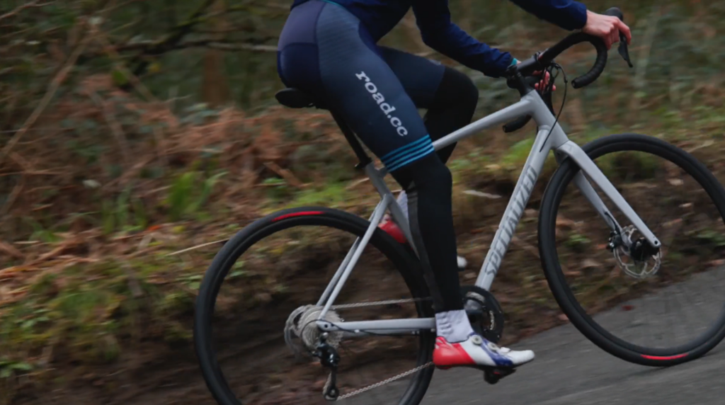 2023 Specialized Allez Sport climbing riding shot