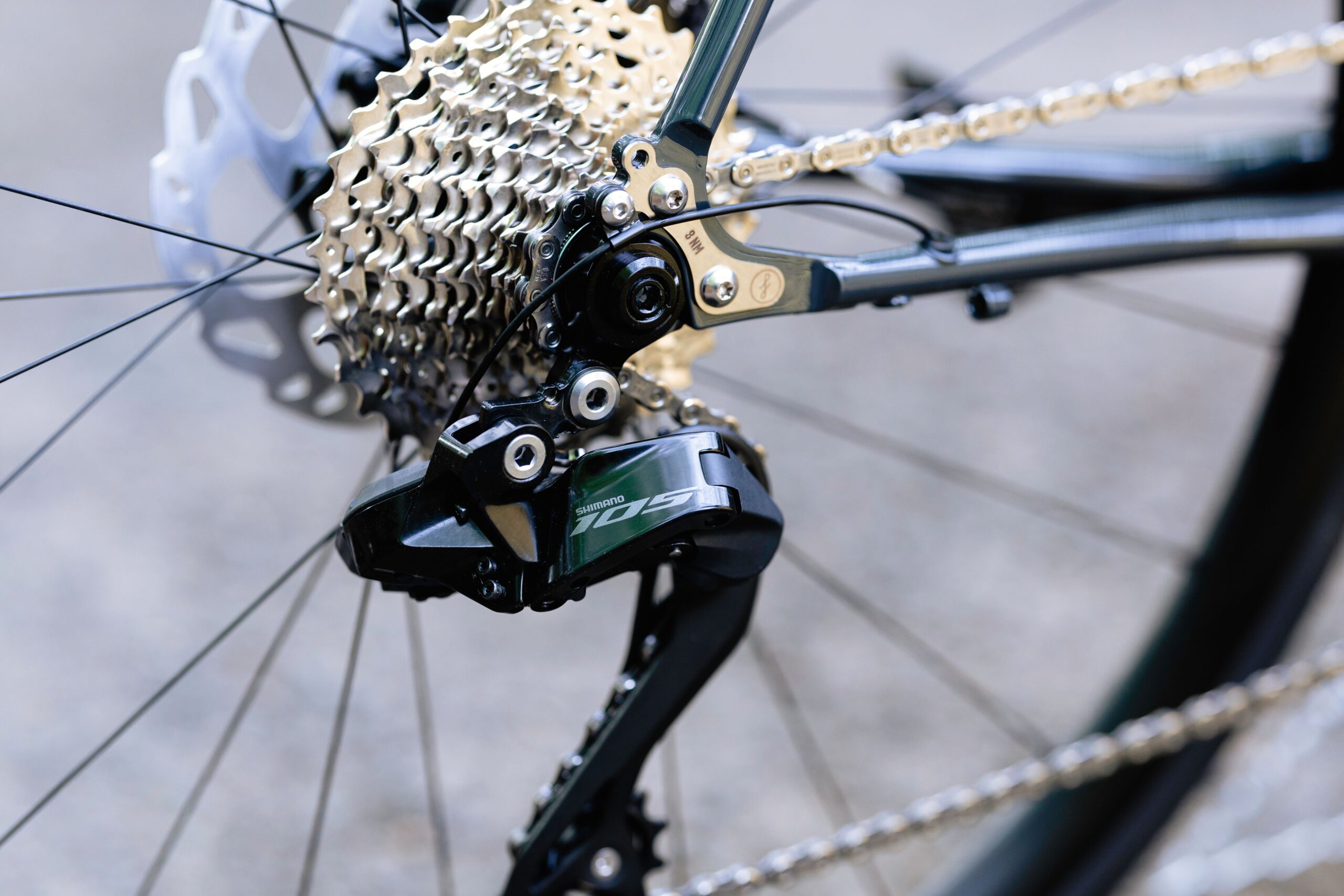 Shimano 105 R7100 di2 Fairlight rear mech