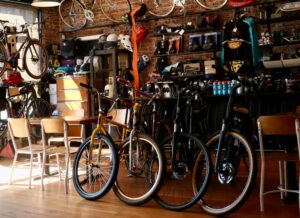 Bike shop (Credit: Manny Becerra via Unsplash)