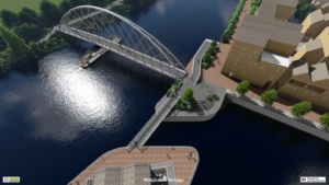 Bridge over River Trent (picture credit Nottingham City Council) 2