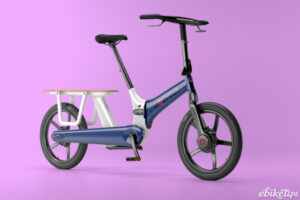 Gocycle CX+ Blue Front Three Quarters