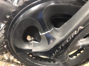 2023 Shimano Ultegra Broken crank delamination 5