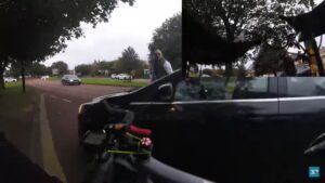 Road rage motorist