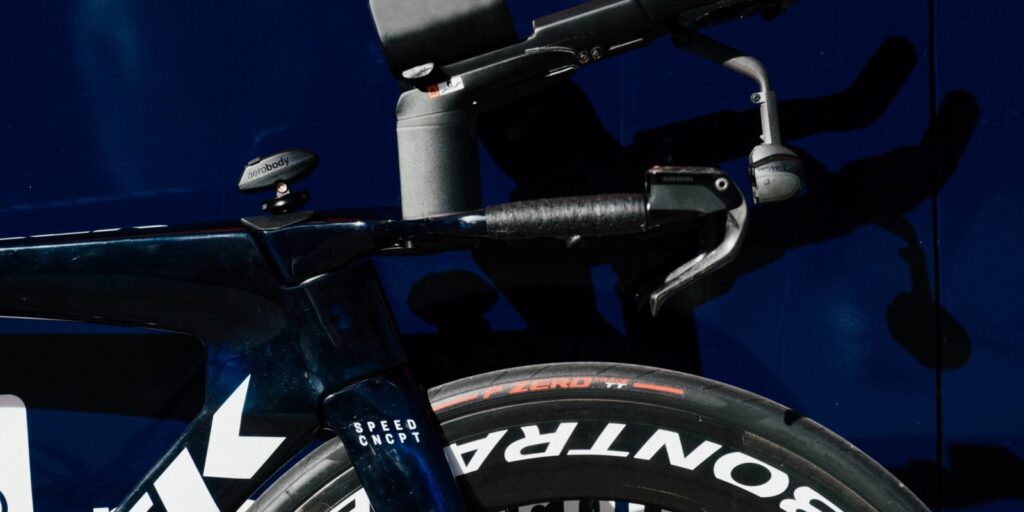 2024 Lidl Trek Aerosensor partnership tt bike