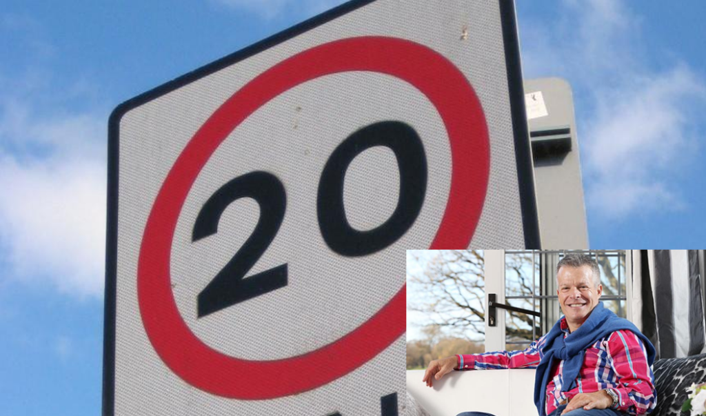 Mr Loophole and 20mph sign