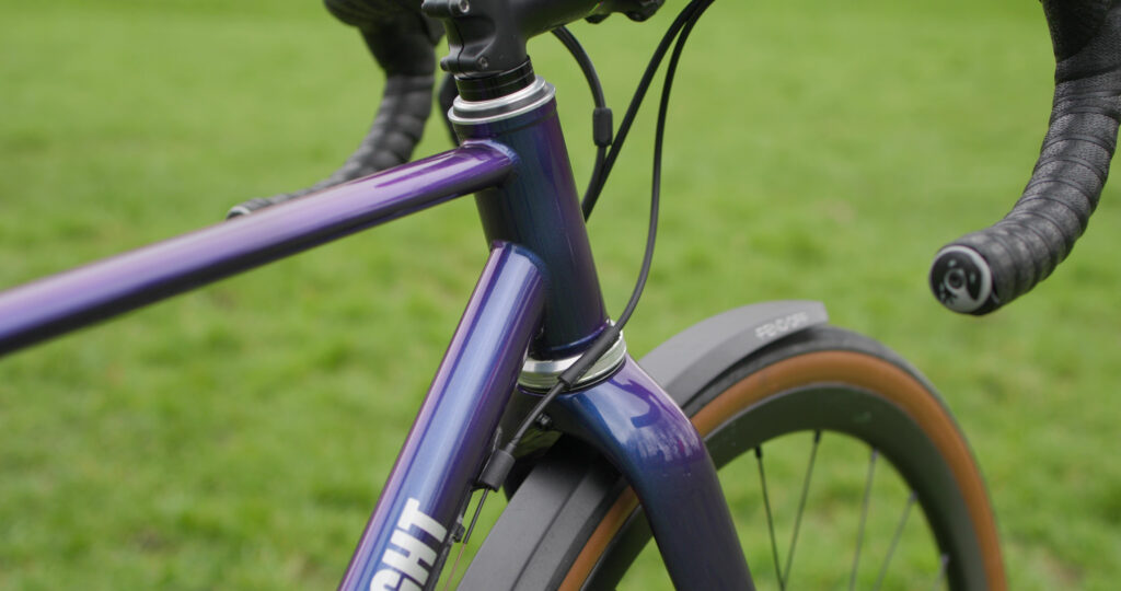 2024 Fairlight Secan 2.5 Stu staff bike steel headtube weld