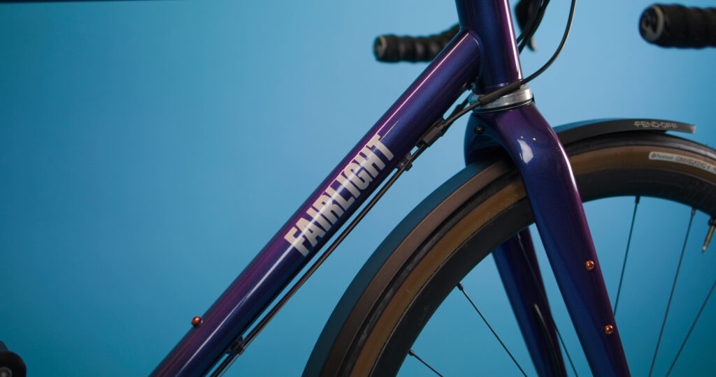 2024 Fairlight Secan 2.5 Stu staff bike downtube logo