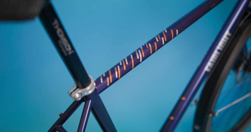 2024 Fairlight Secan 2.5 Stu staff bike toptube paint