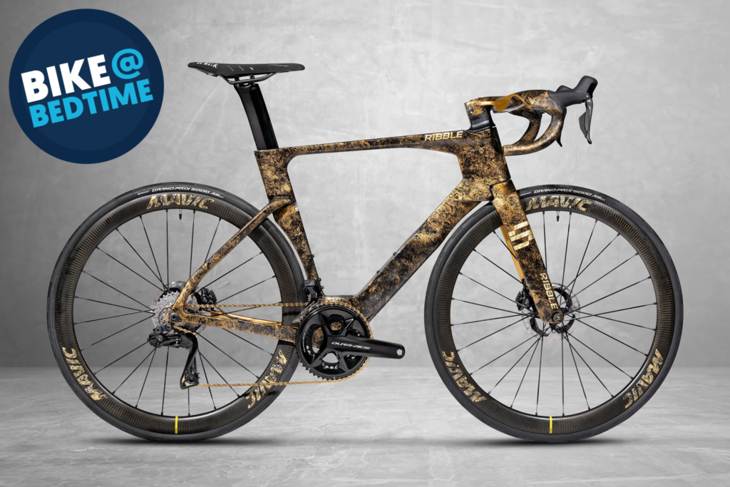 Ribble x DJ Spoony Ultra SL R bike at bedtime hero image